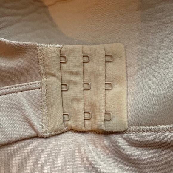 AUDEN Lightly Lined Wirefree Bra Nude Sz 36DD Intimates Lingerie Full Coverage - Picture 4 of 8